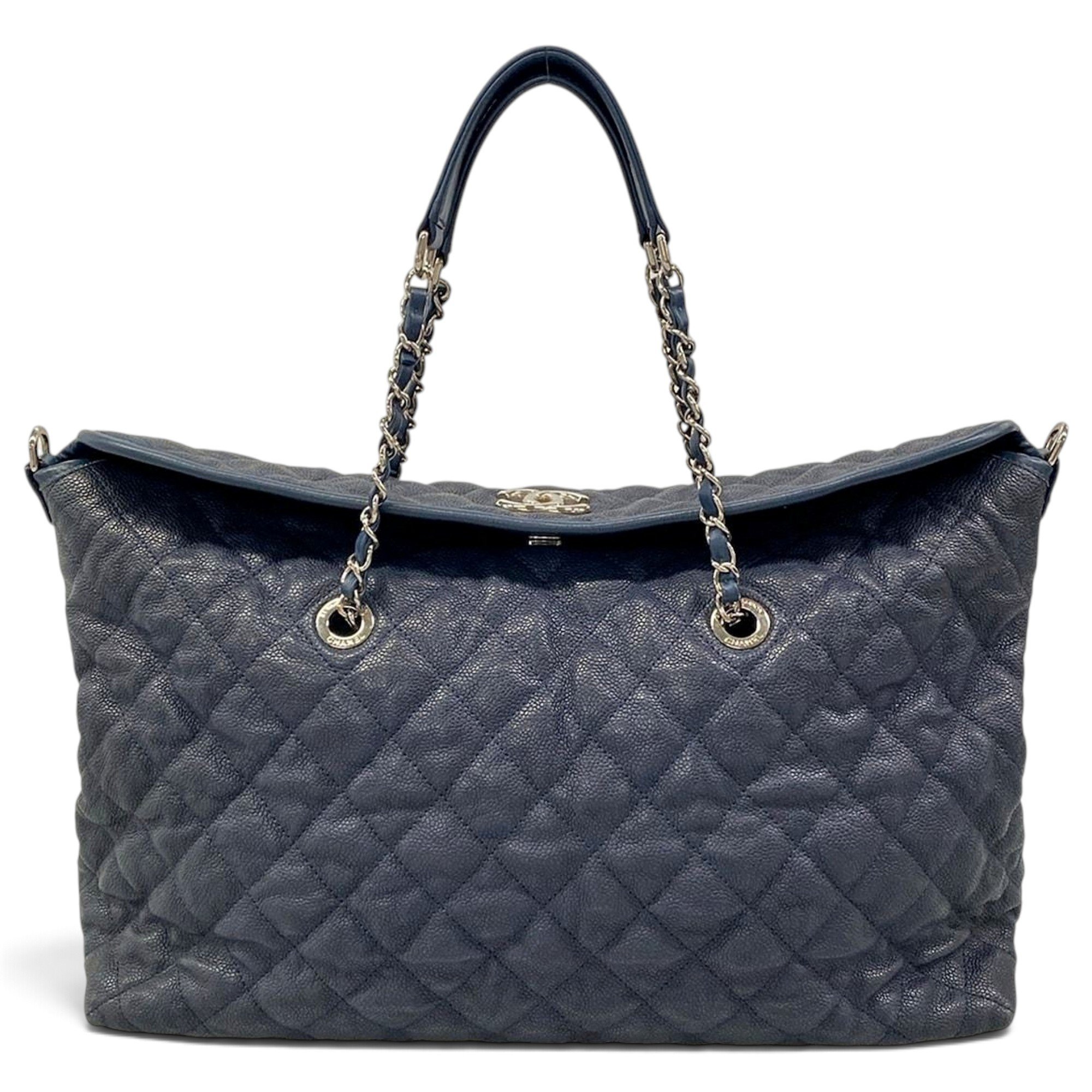 Leather tote