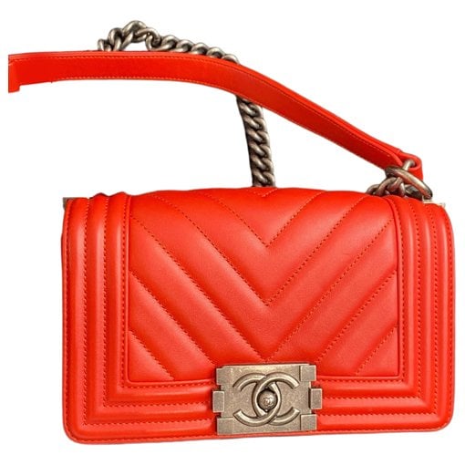 Boy leather crossbody bag
