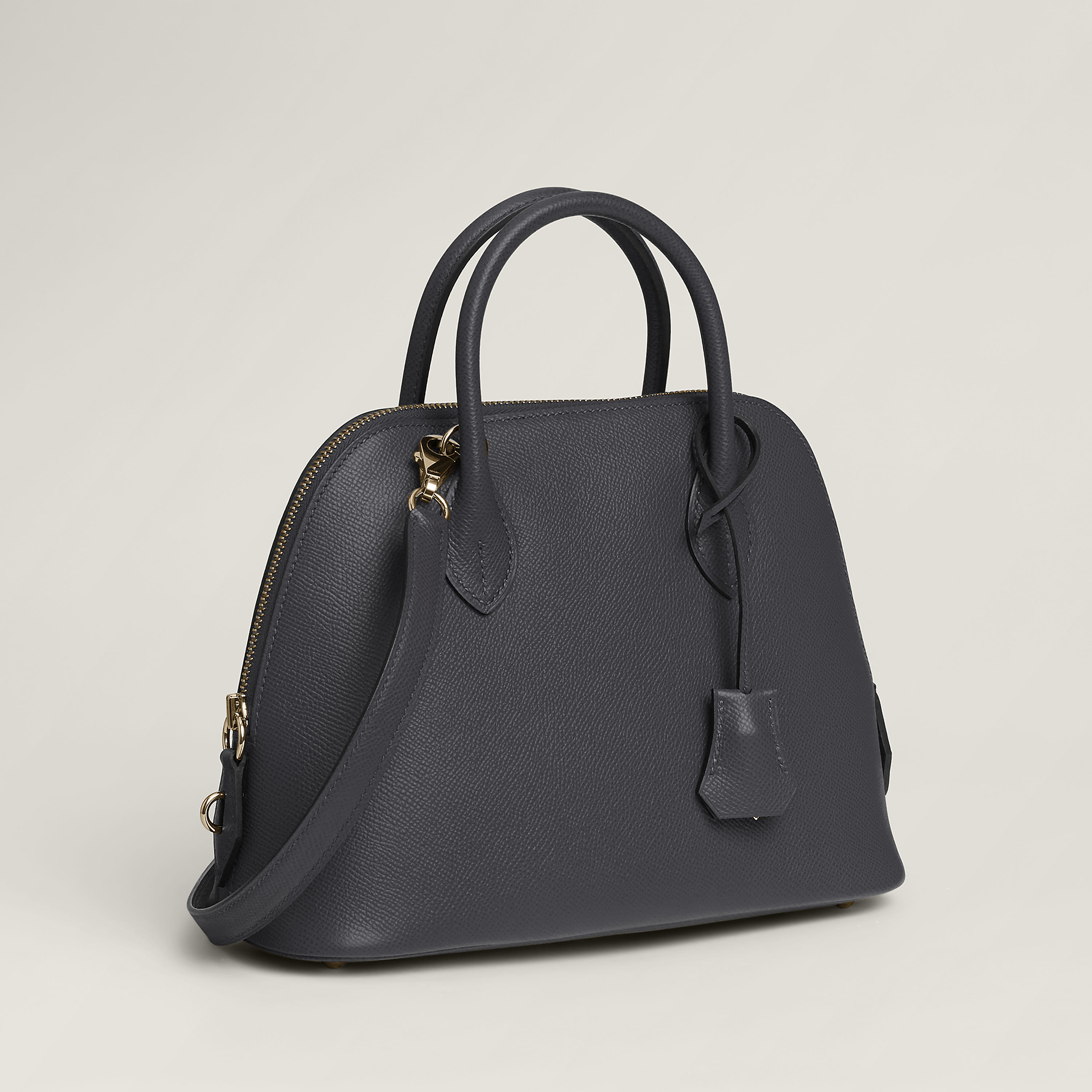 Hermès Bolide 1923 25 25 cm calfskin Ardoise