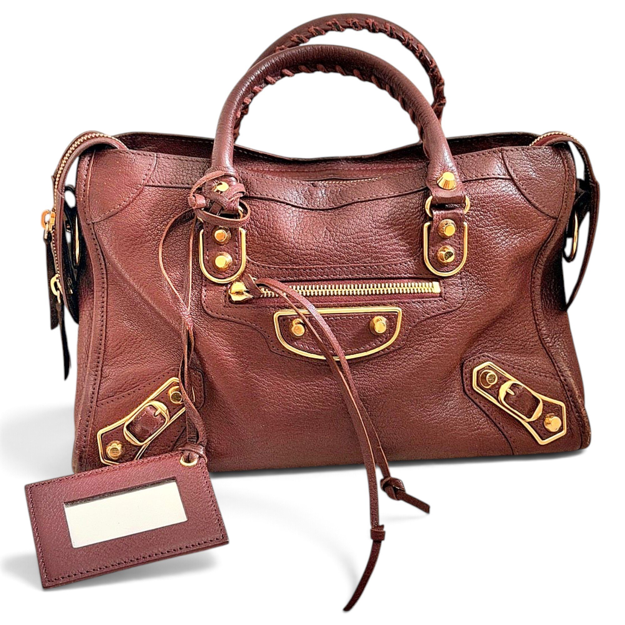 Neo Classic leather handbag