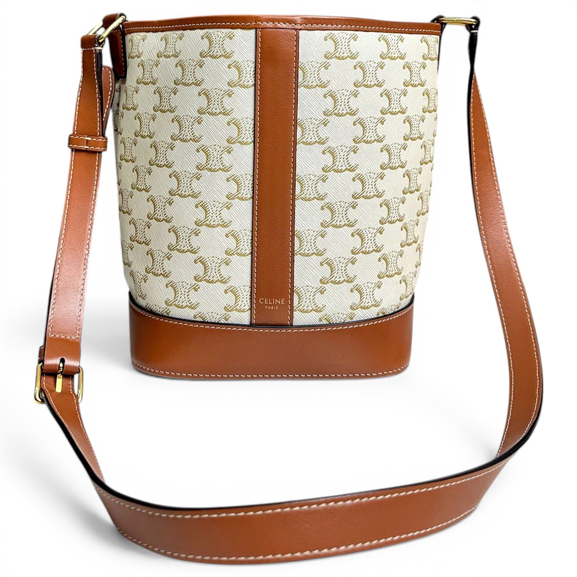 SAC SEAU leather handbag