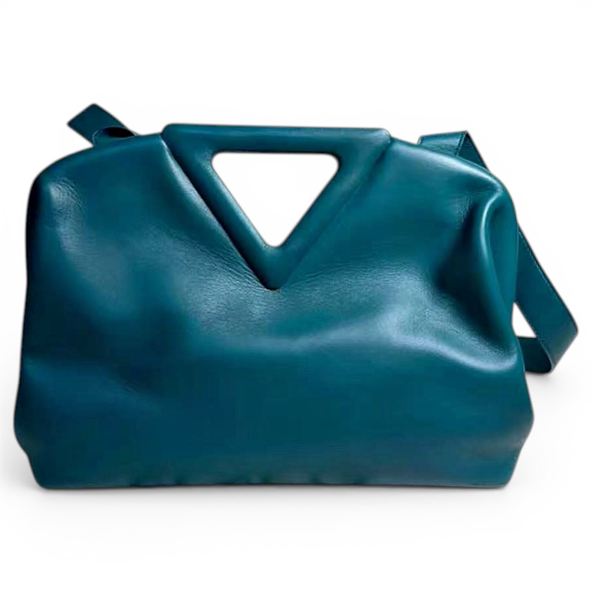 Bottega Veneta Point leather handbag