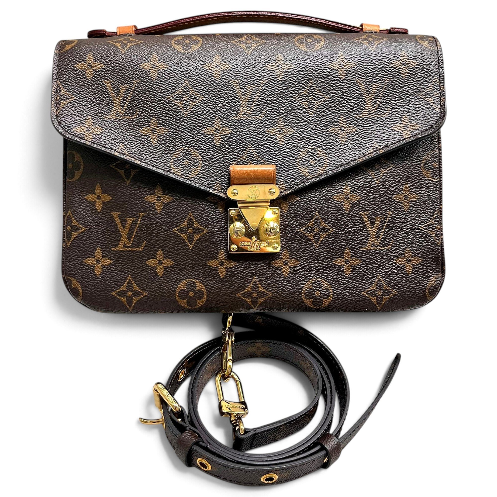 Metis leather handbag