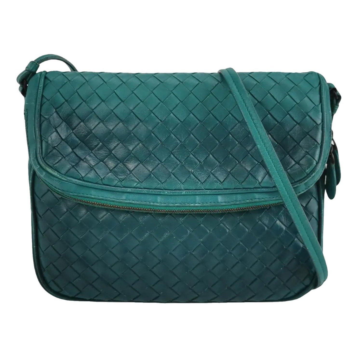 Leather crossbody bag