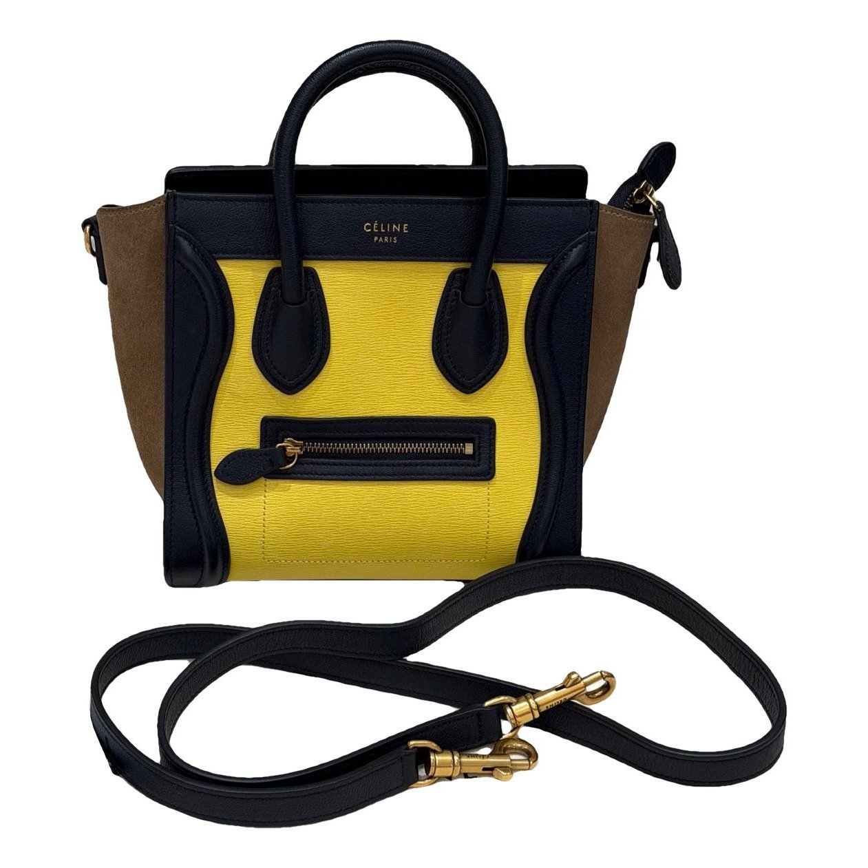 Luggage leather handbag