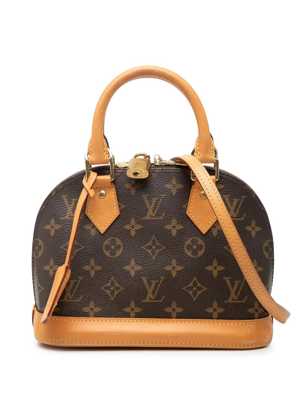 2015 Monogram Alma BB satchel