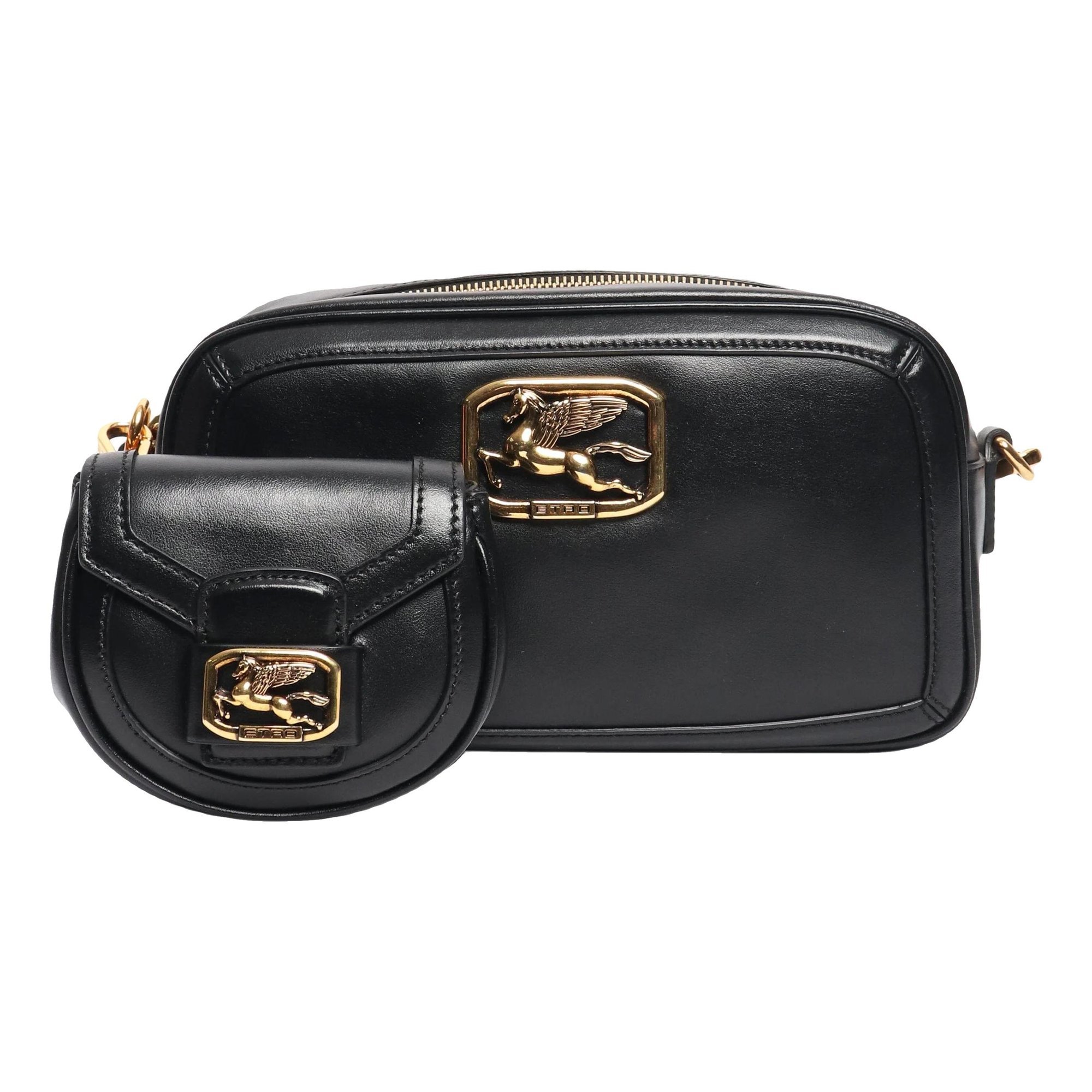 Leather crossbody bag