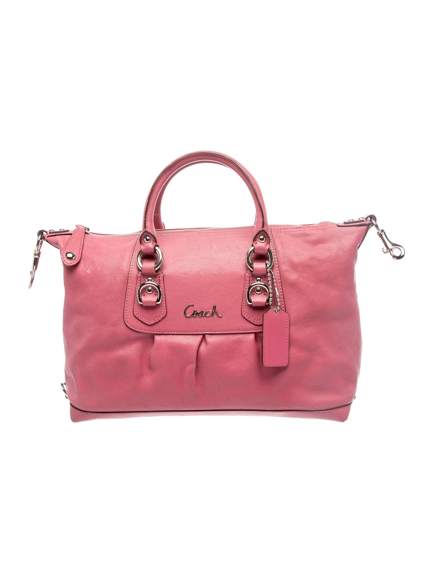 Leather Top Handle Bag