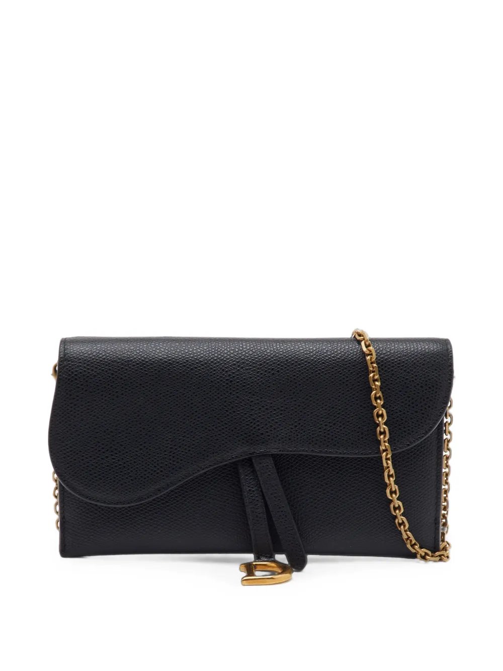 2018 Saddle chain-strap cross body bag