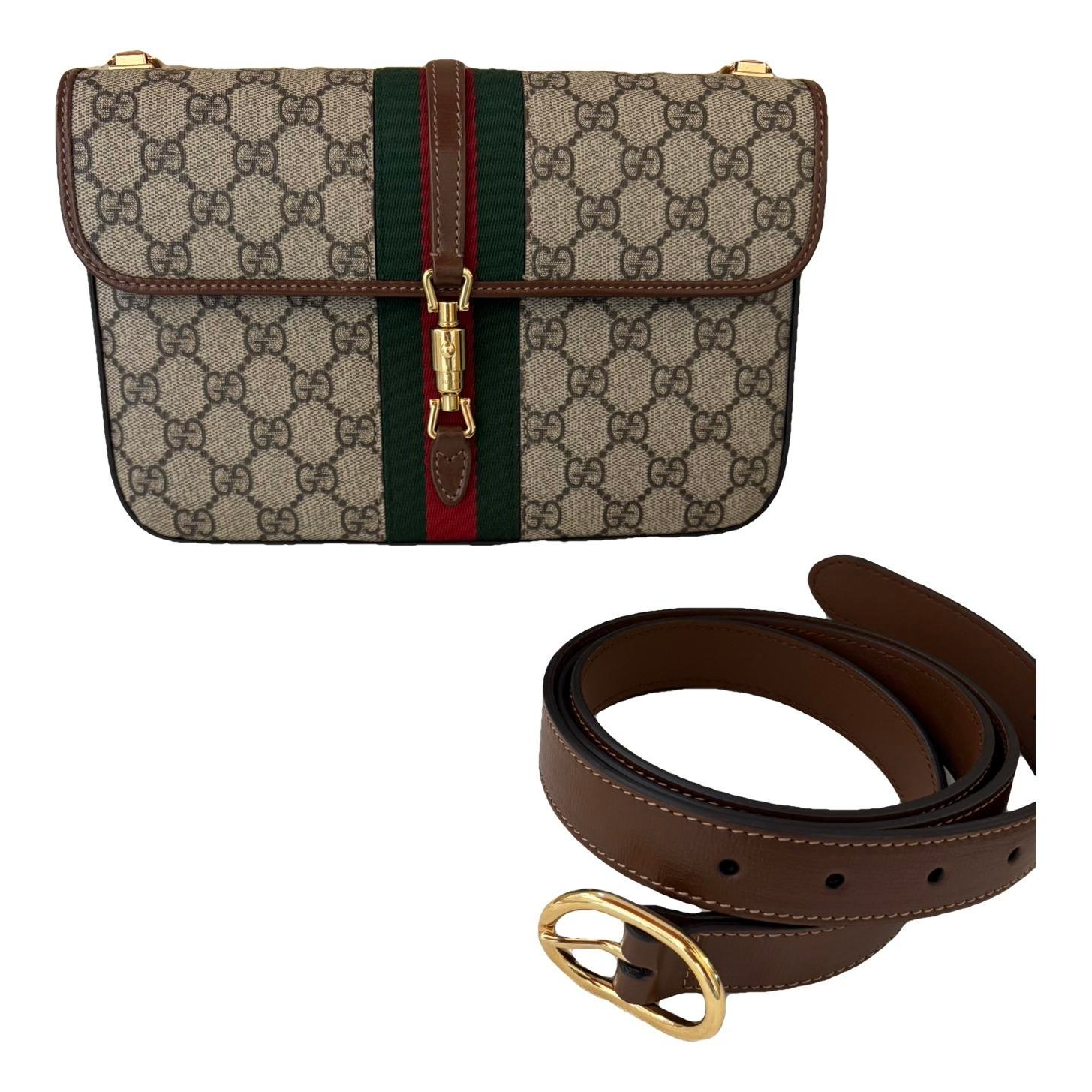 Jackie leather clutch bag