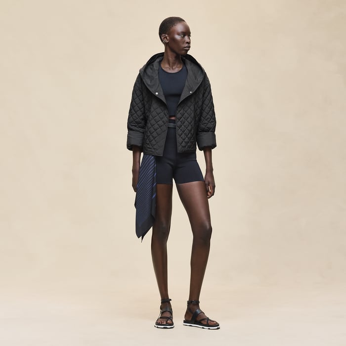 Noir Quilted Jacket