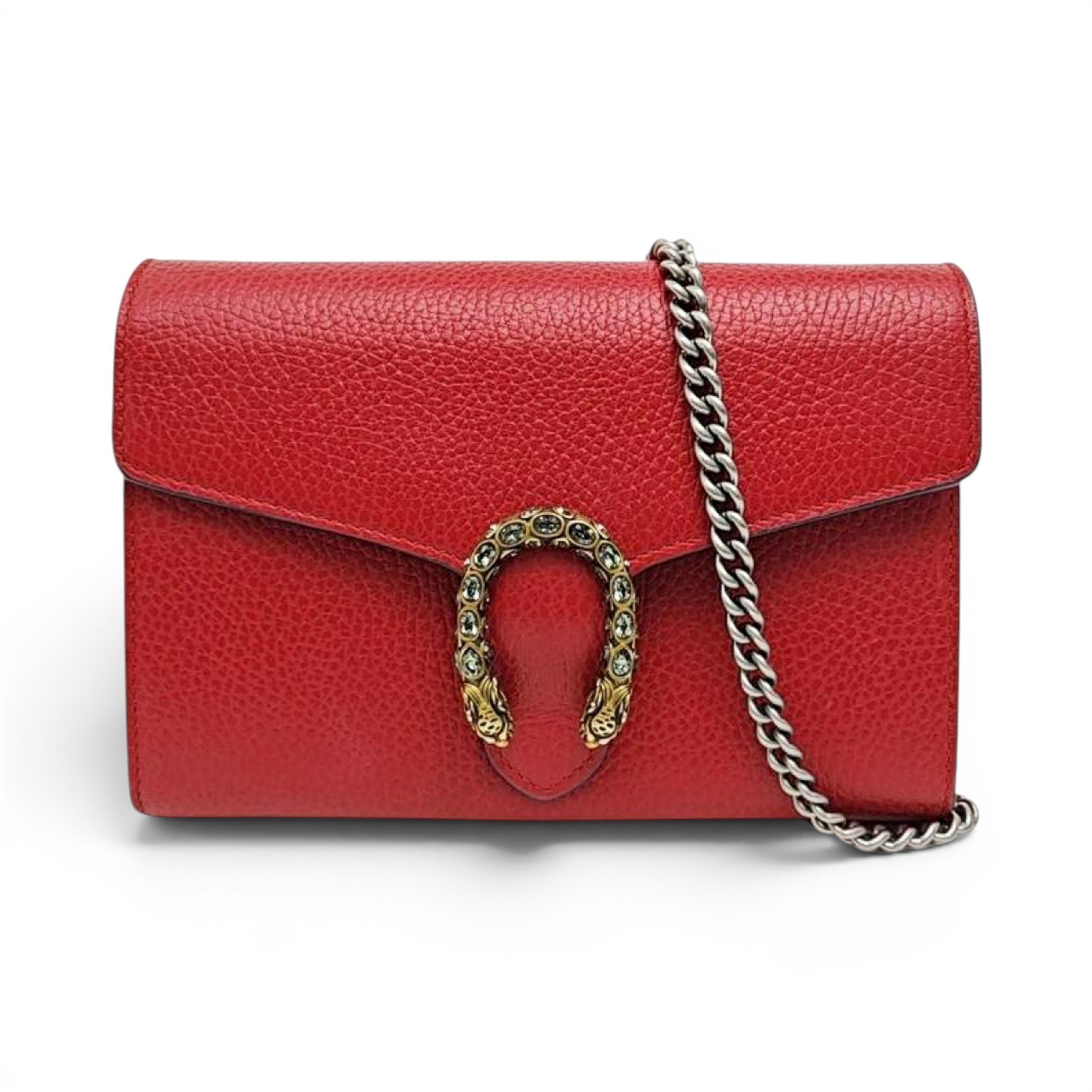 Dionysus Chain Wallet leather handbag