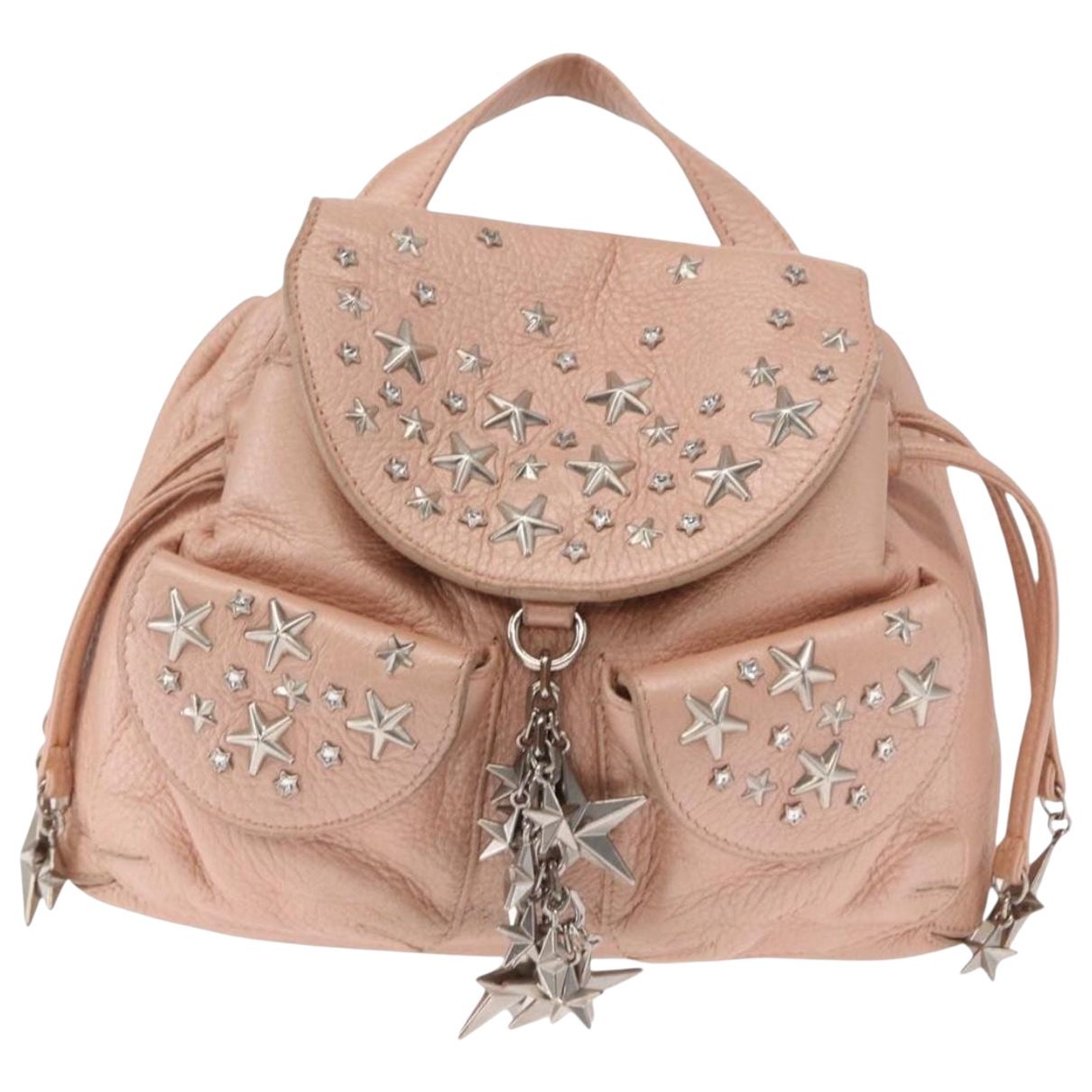 Leather backpack