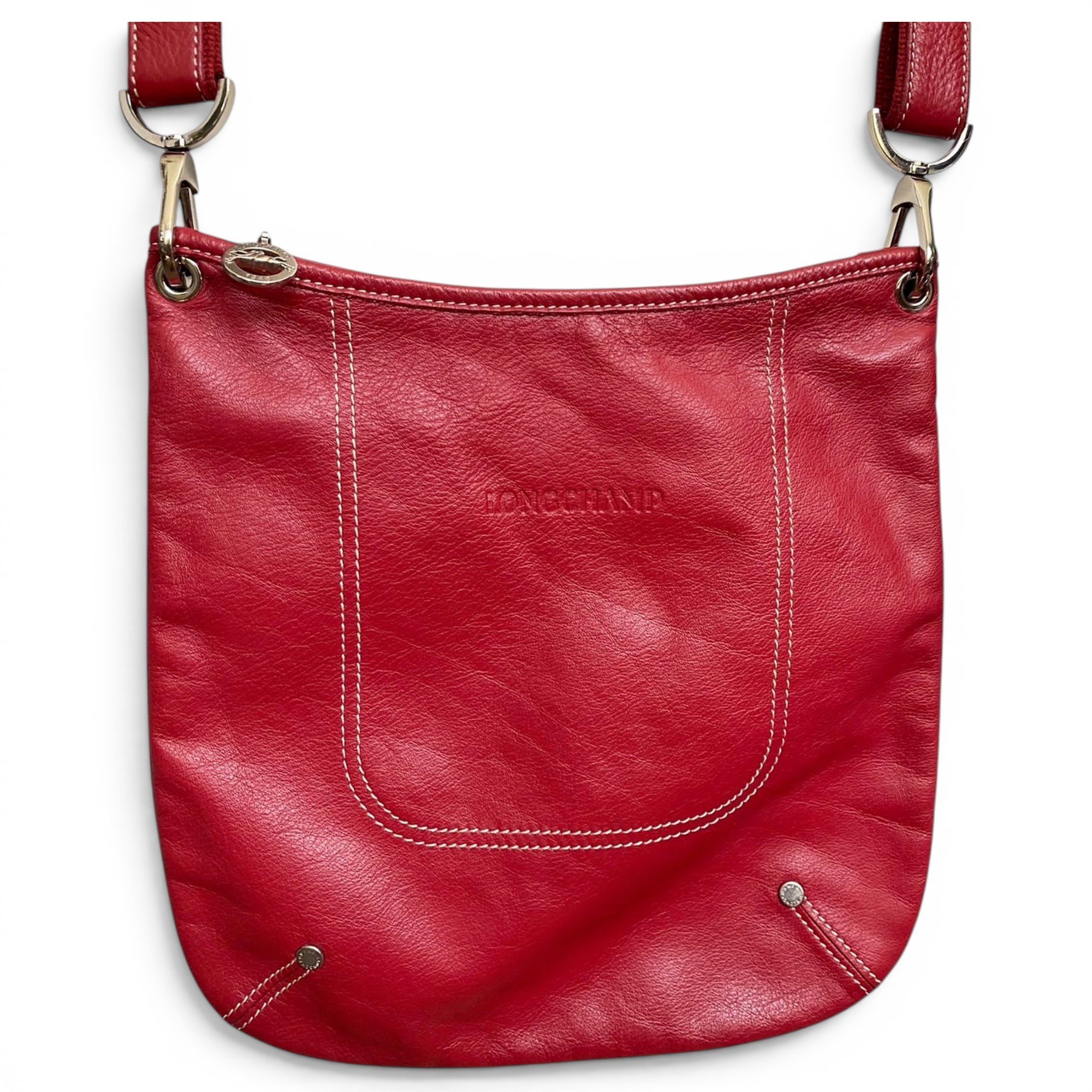 Leather crossbody bag