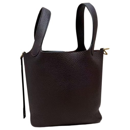 Picotin leather handbag