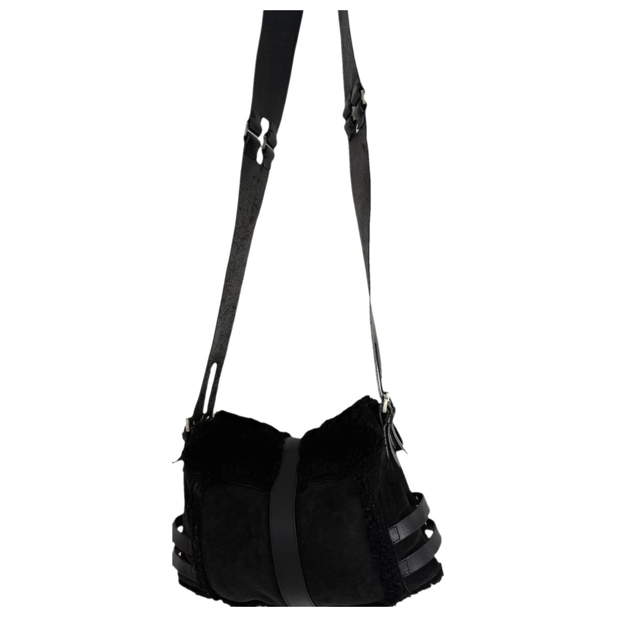 Wool crossbody bag