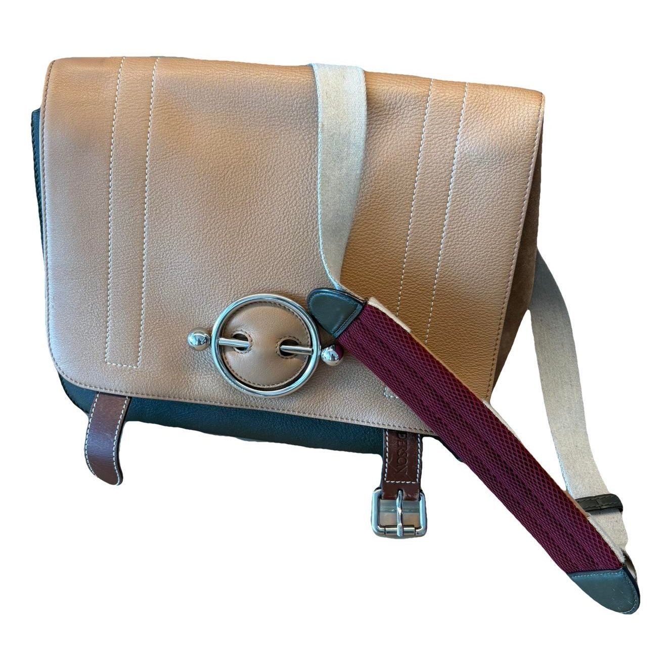 JW Anderson Disc leather crossbody bag