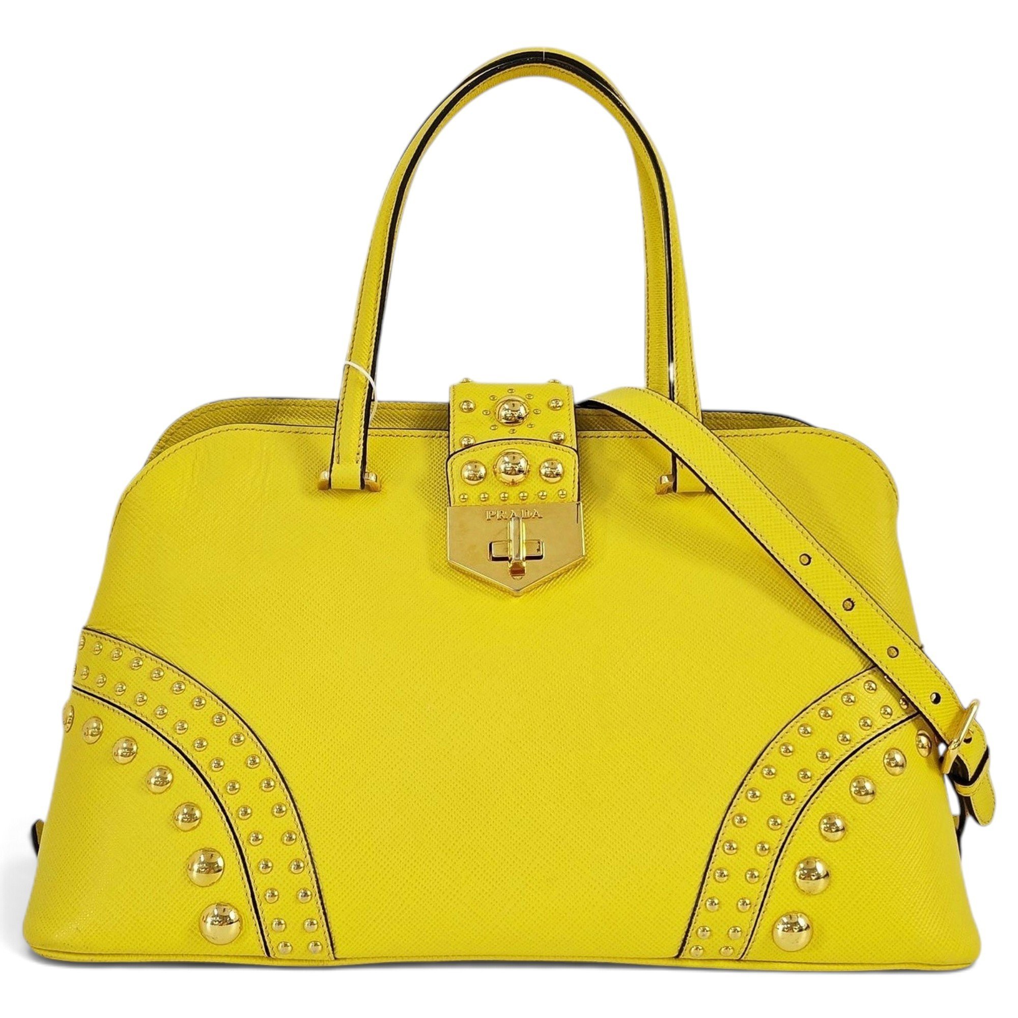 Leather handbag
