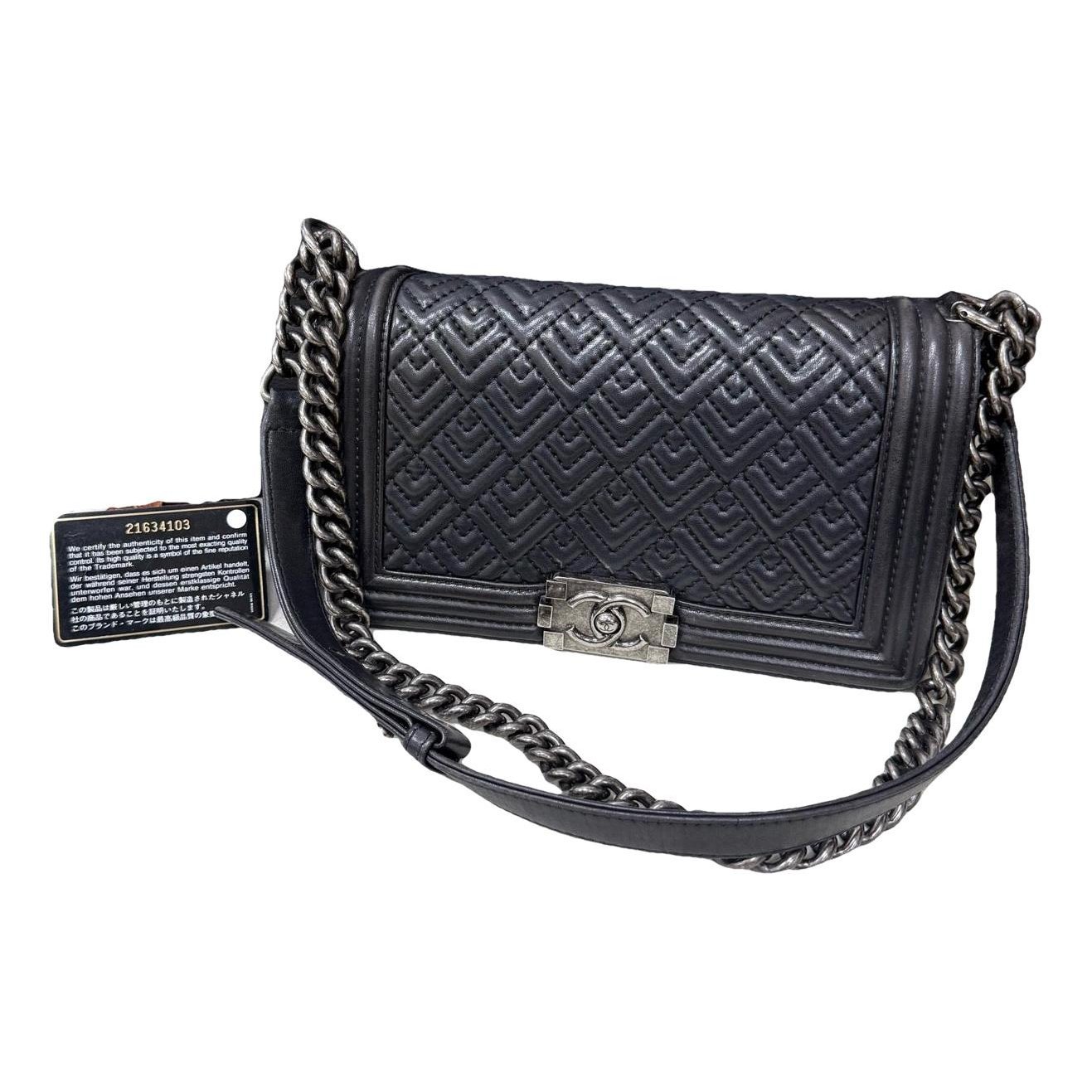 Boy leather handbag