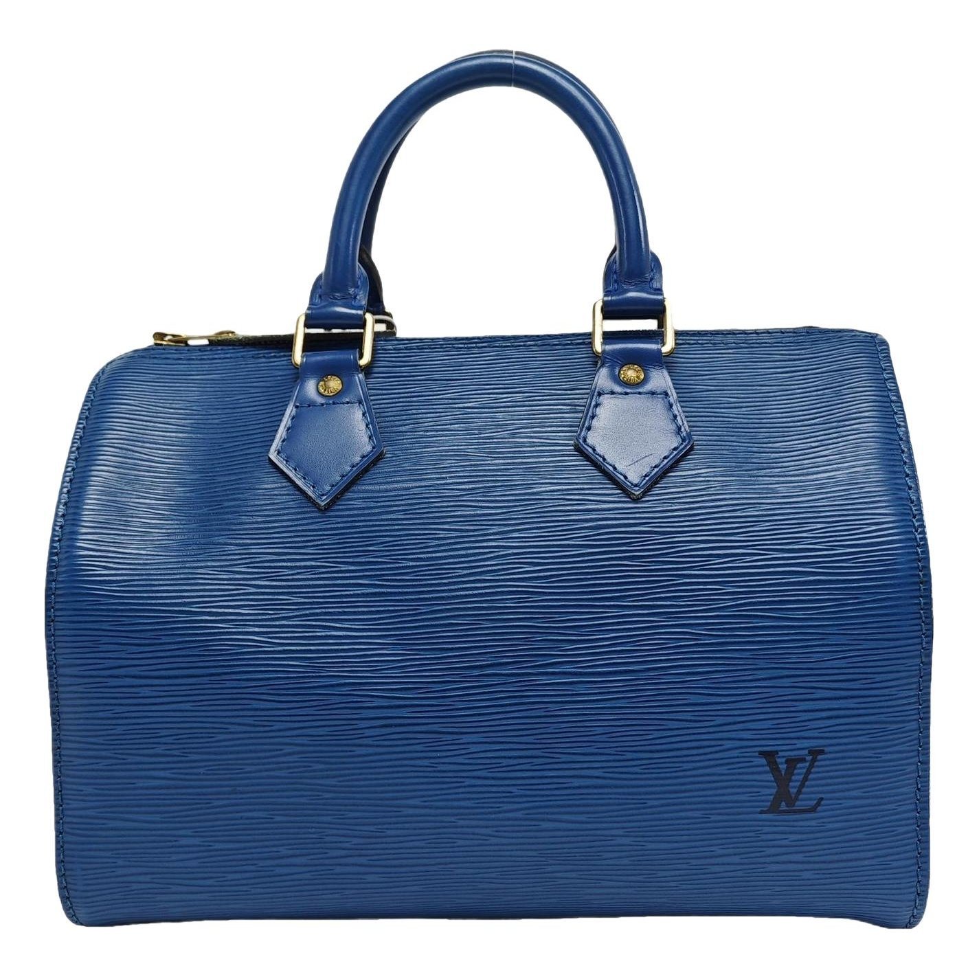 Nano Speedy / Mini HL leather handbag