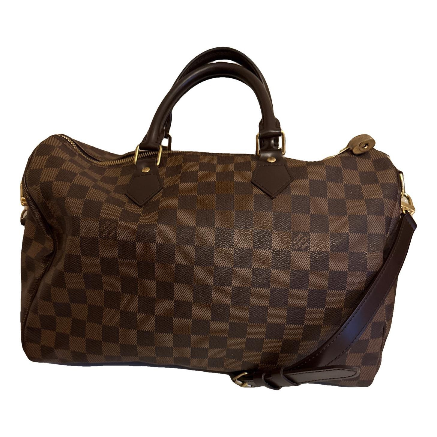 Louis Vuitton Speedy Bandoulière cloth handbag
