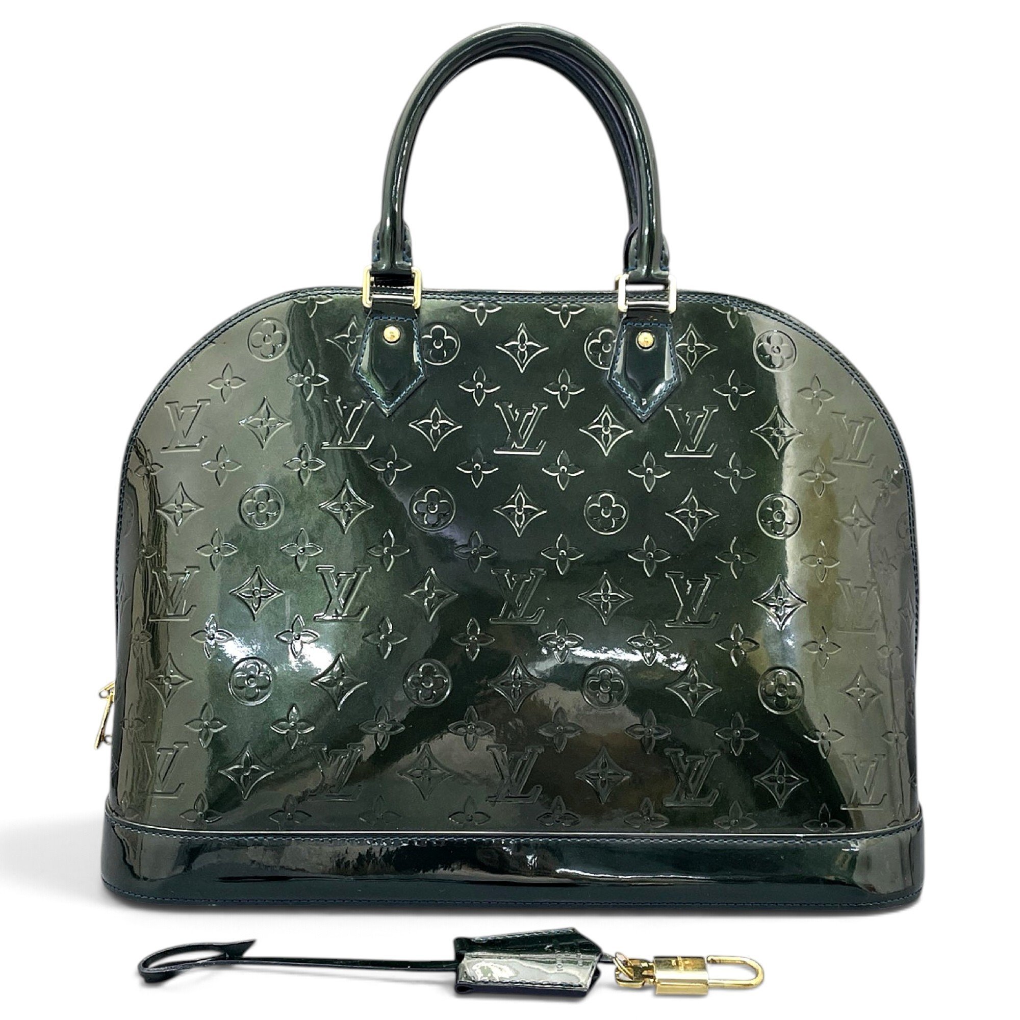 Alma patent leather handbag