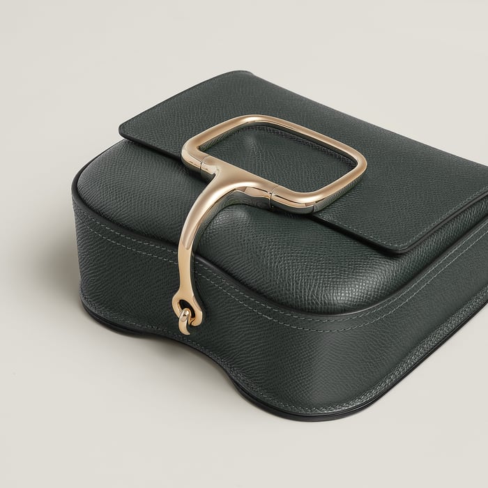 Vert Mangrove Hermès Della Cavalleria Mini Bag II