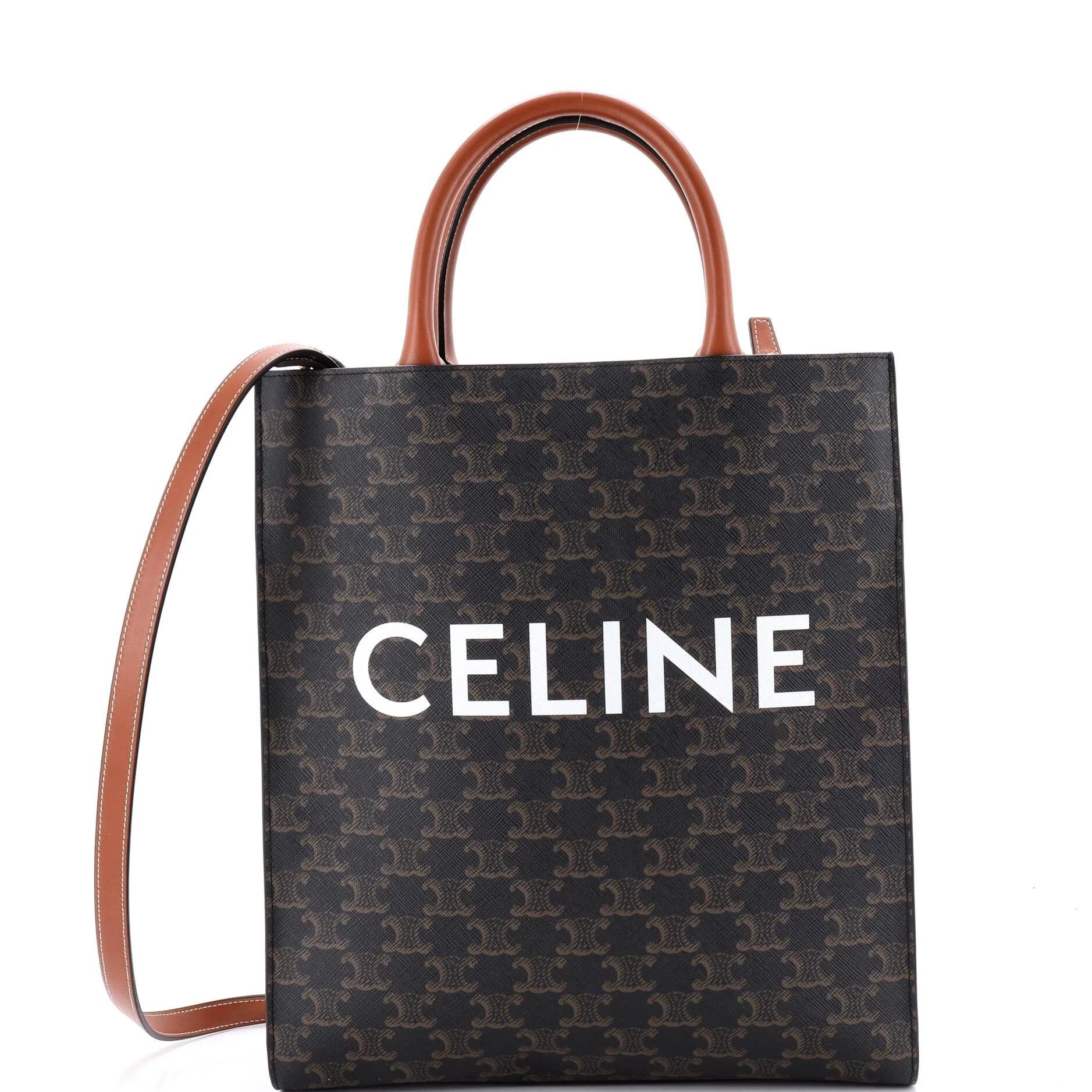 Leather tote