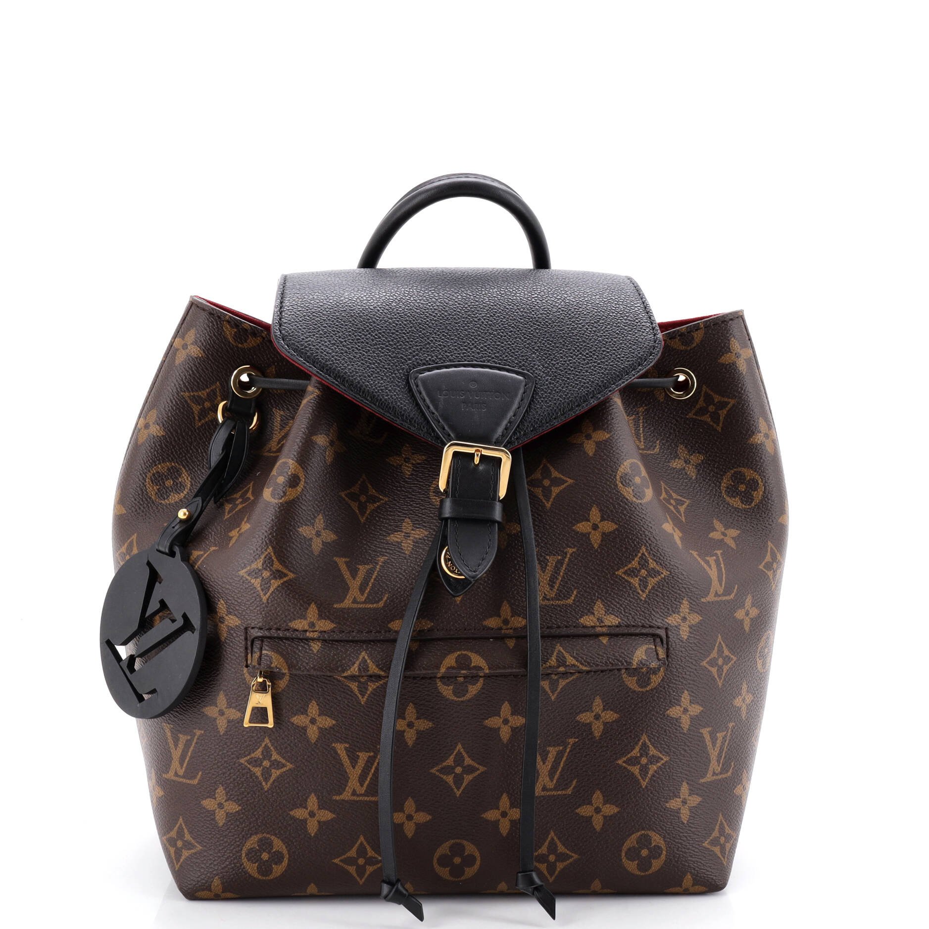 Louis Vuitton Montsouris NM Backpack Monogram Canvas with Leather PM