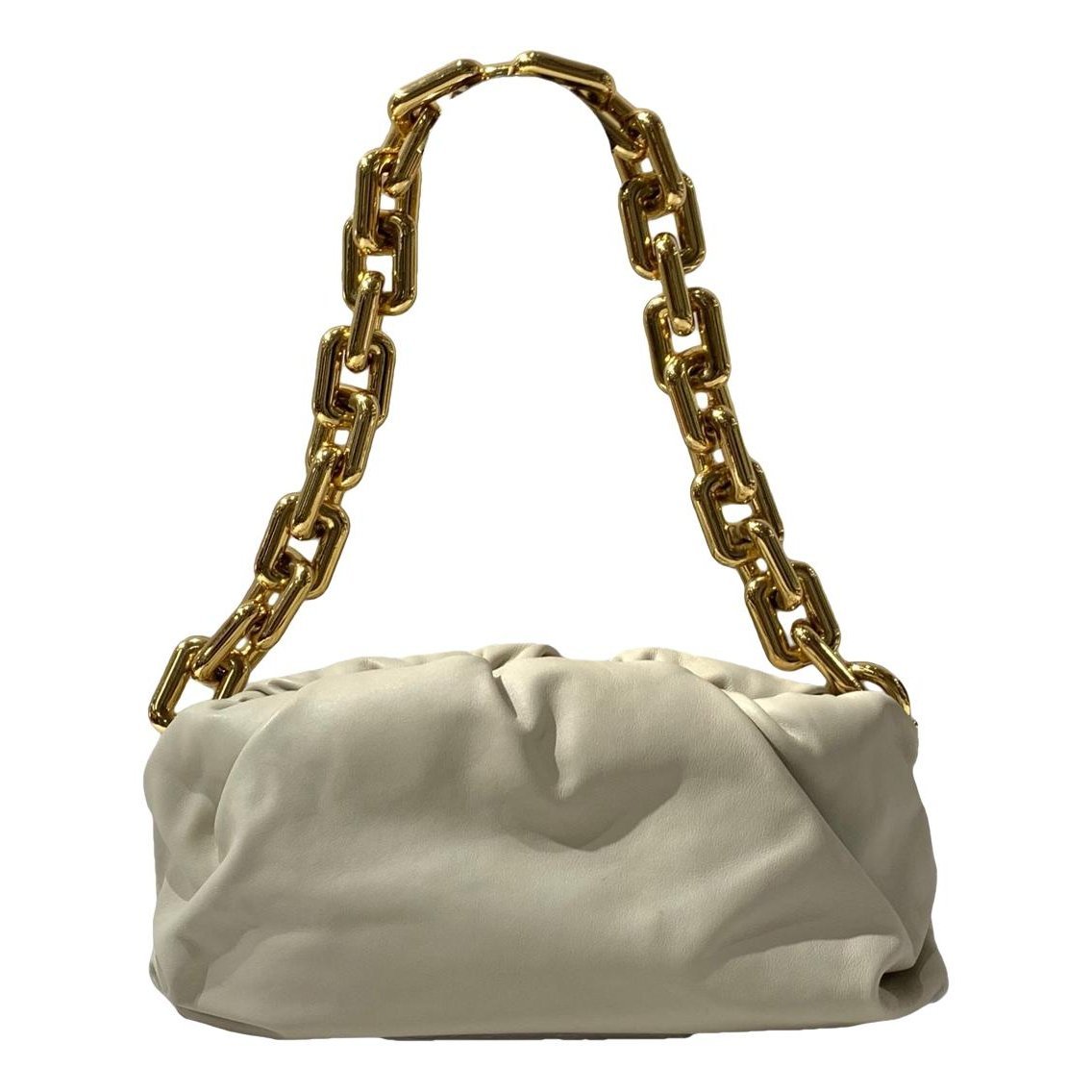 Chain Pouch leather handbag