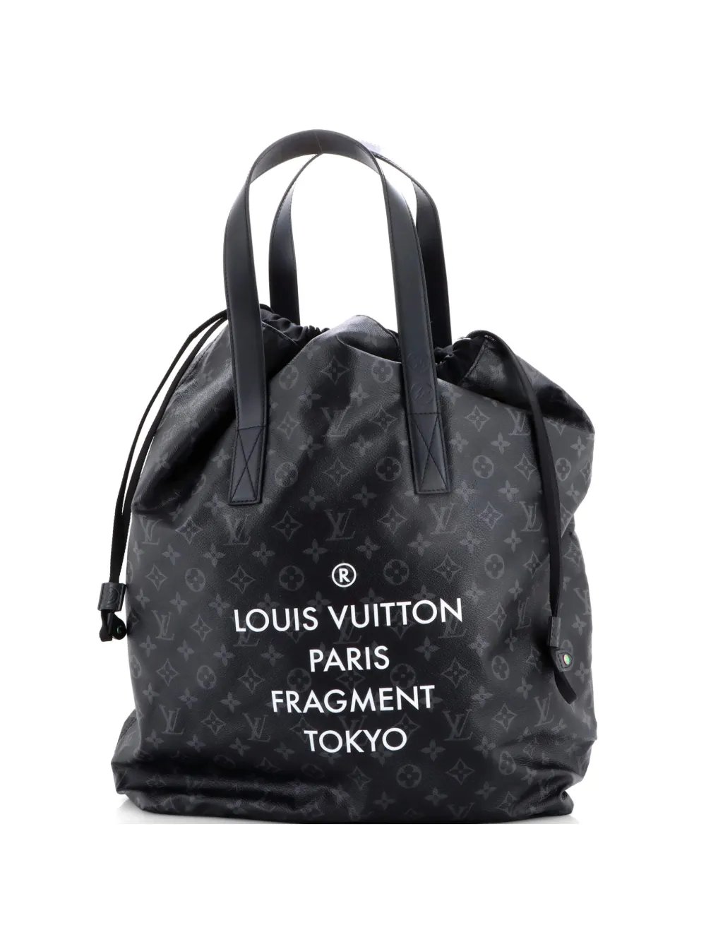 Cabas Light Drawstring Bag Flash Fragment Monogram Eclipse Canvas tote bag