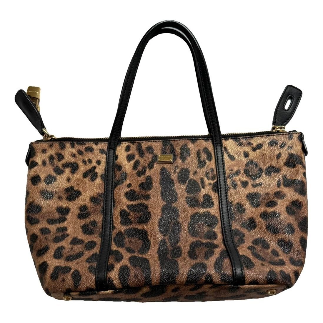 Leather tote