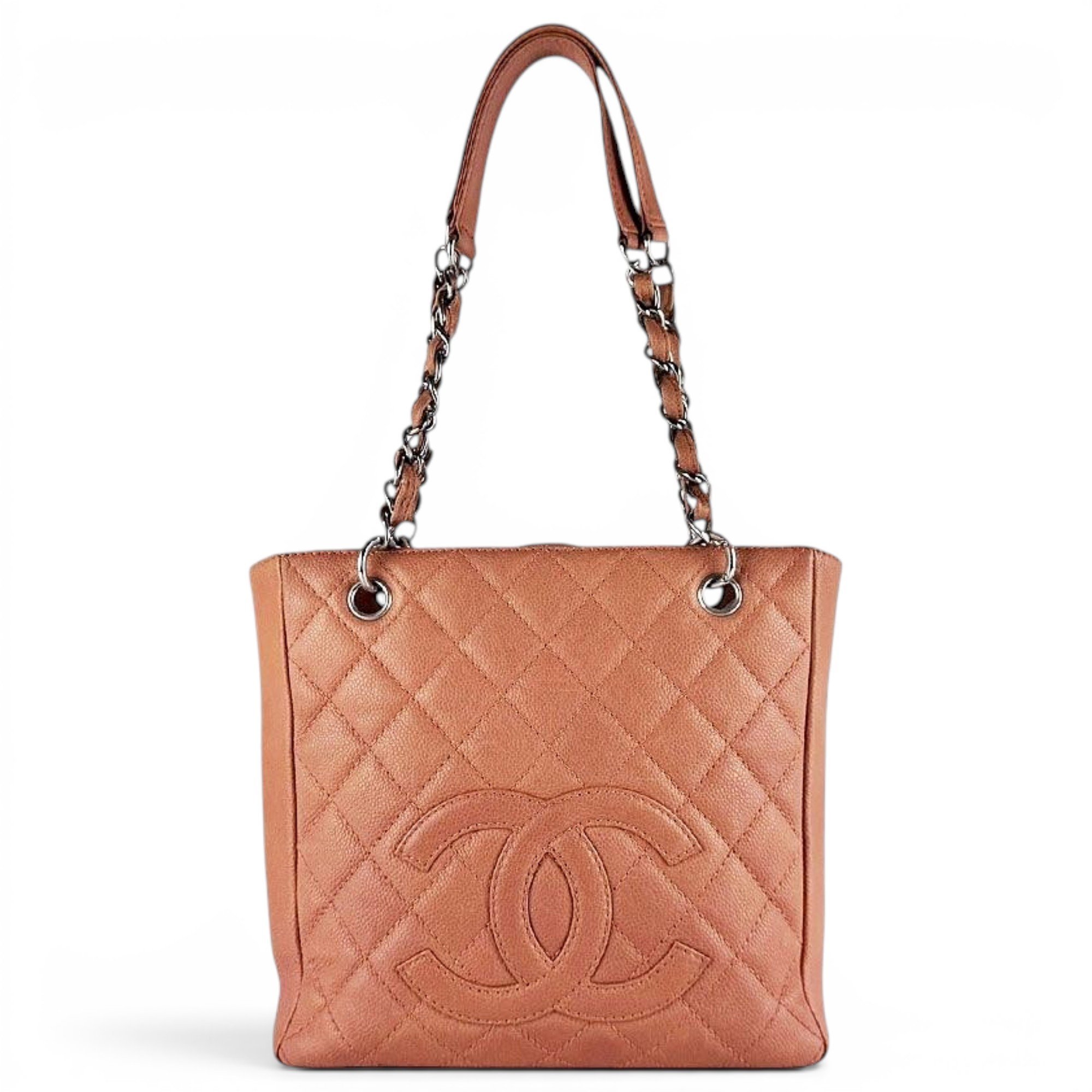 Petite Shopping Tote leather tote