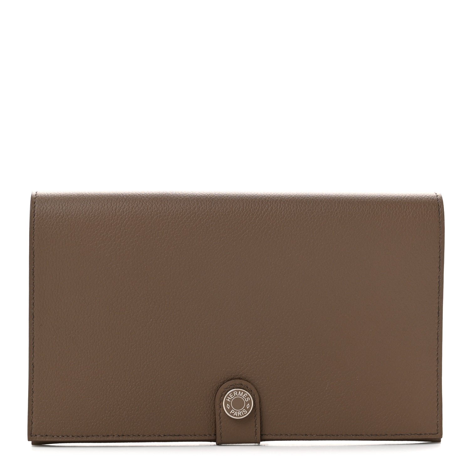 Hermes Evercolor RMS Toutenmain Wallet Etoupe