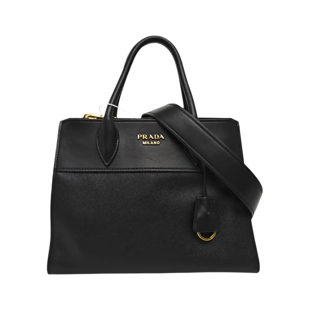 Bibliothèque leather handbag