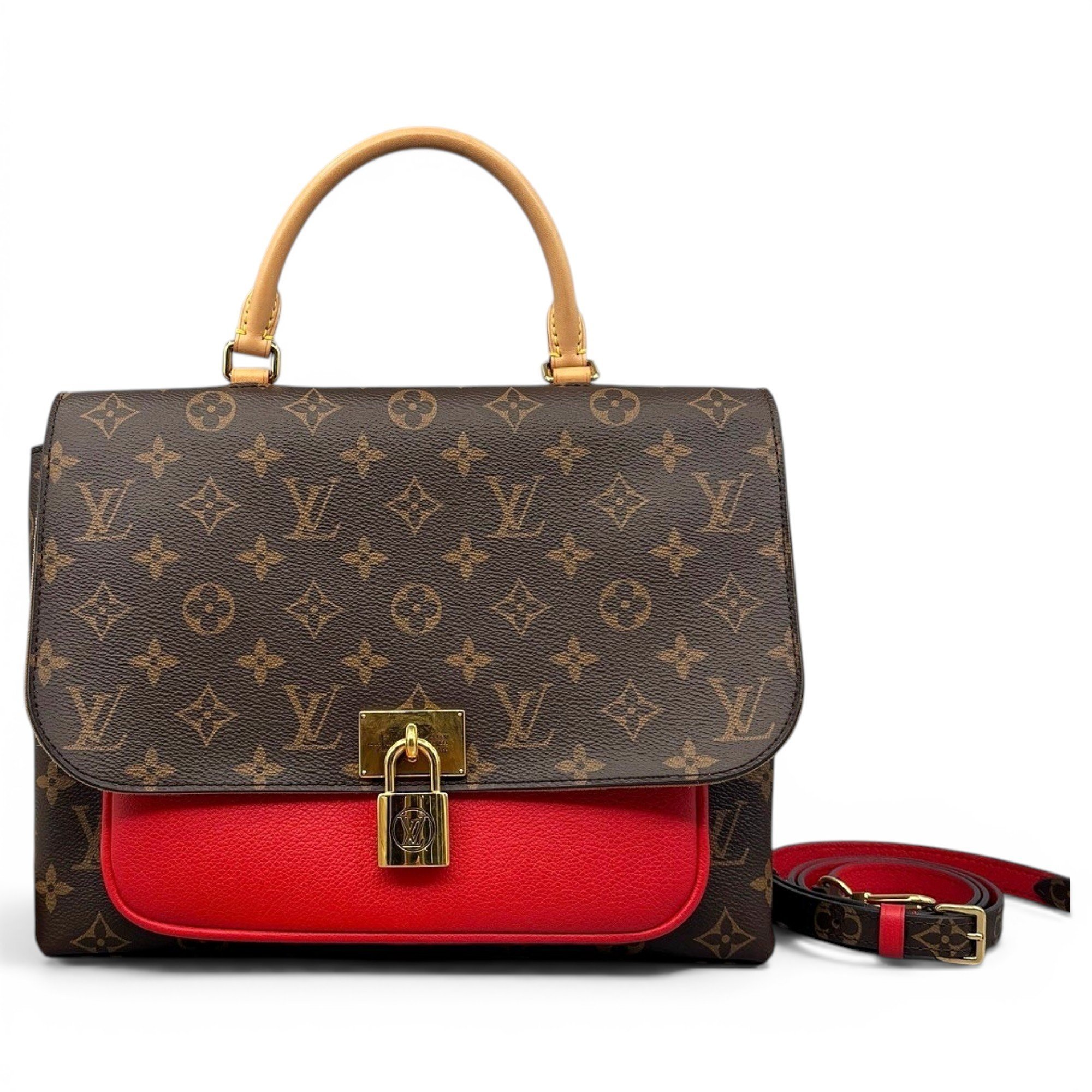 Marignan leather handbag
