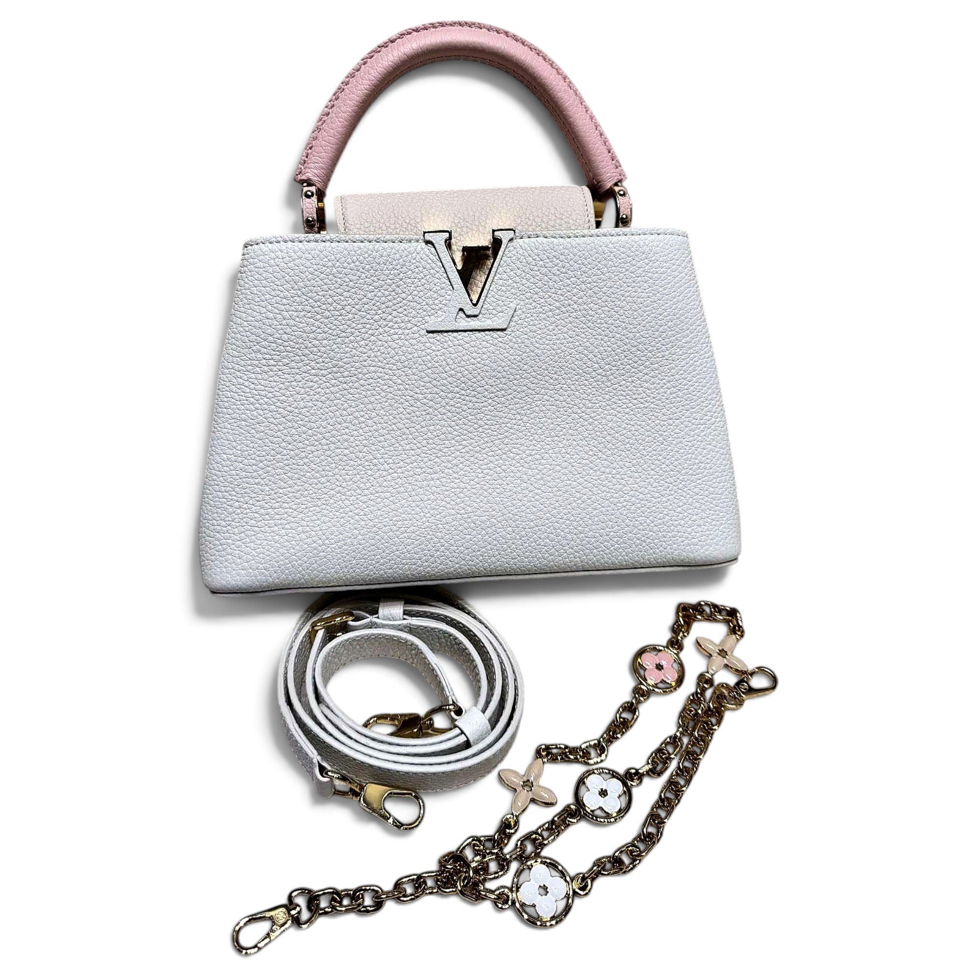 Capucines leather handbag