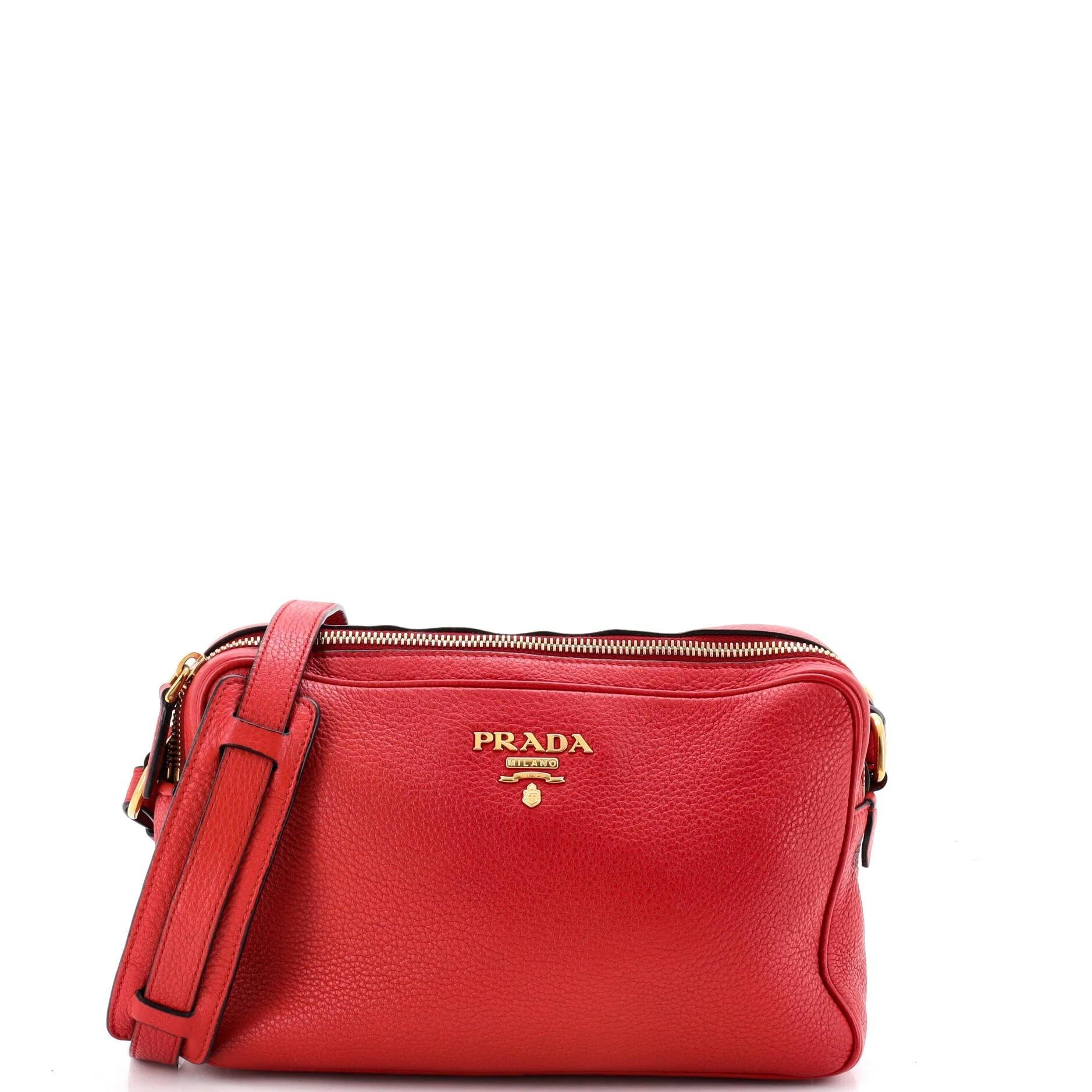 Leather crossbody bag