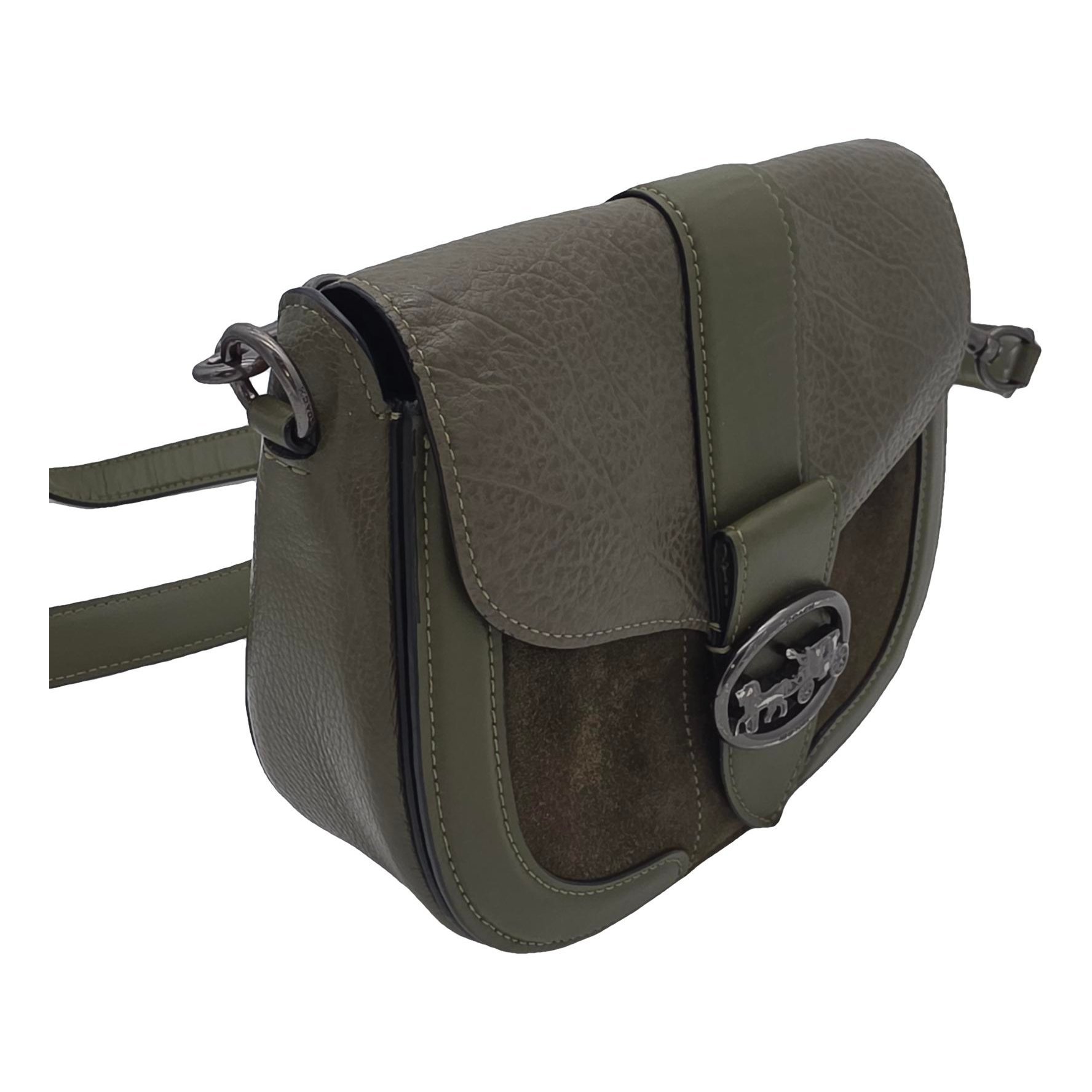 Leather crossbody bag