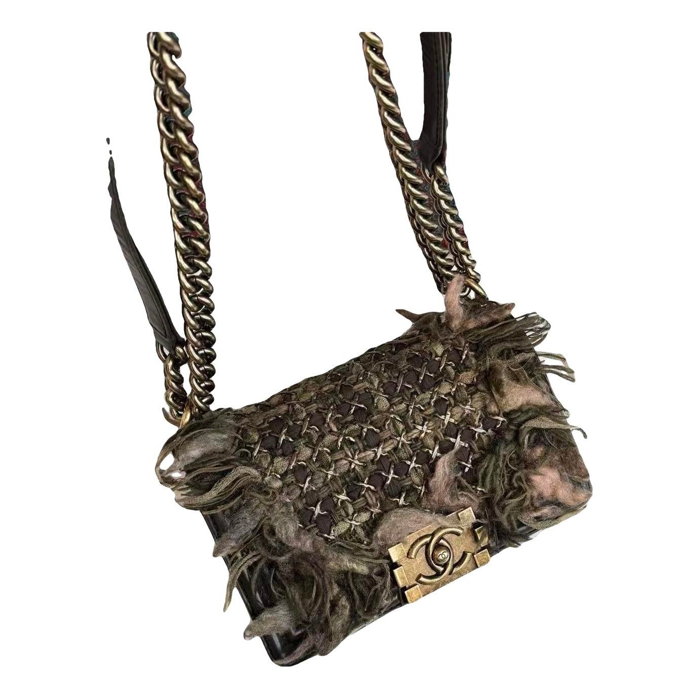 Boy leather handbag