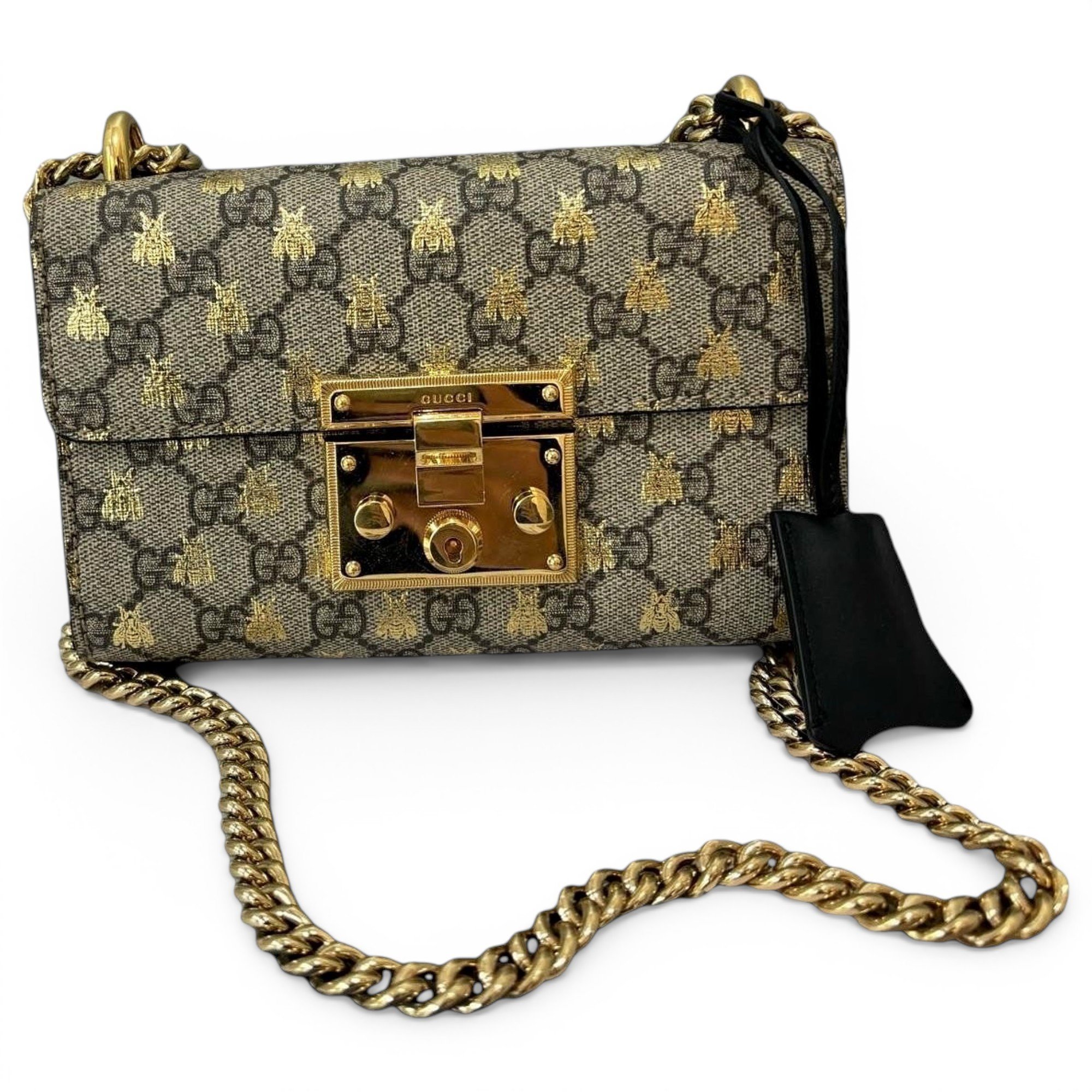Padlock cloth handbag