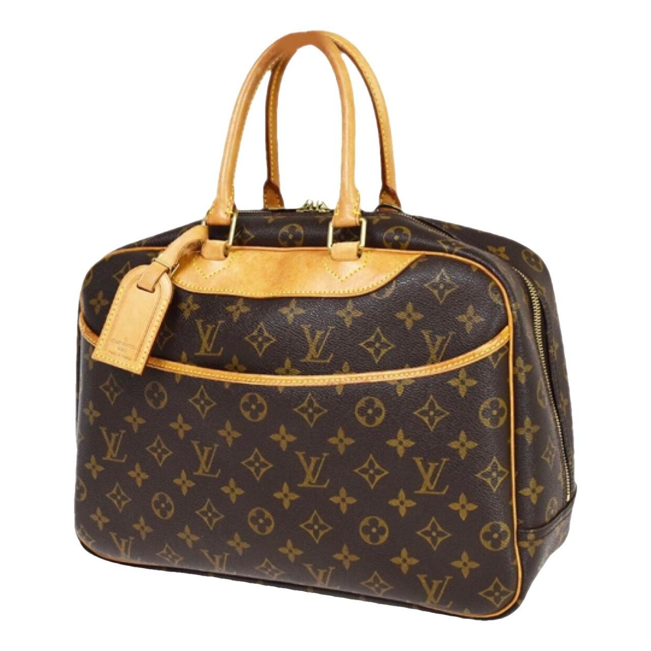Deauville leather handbag