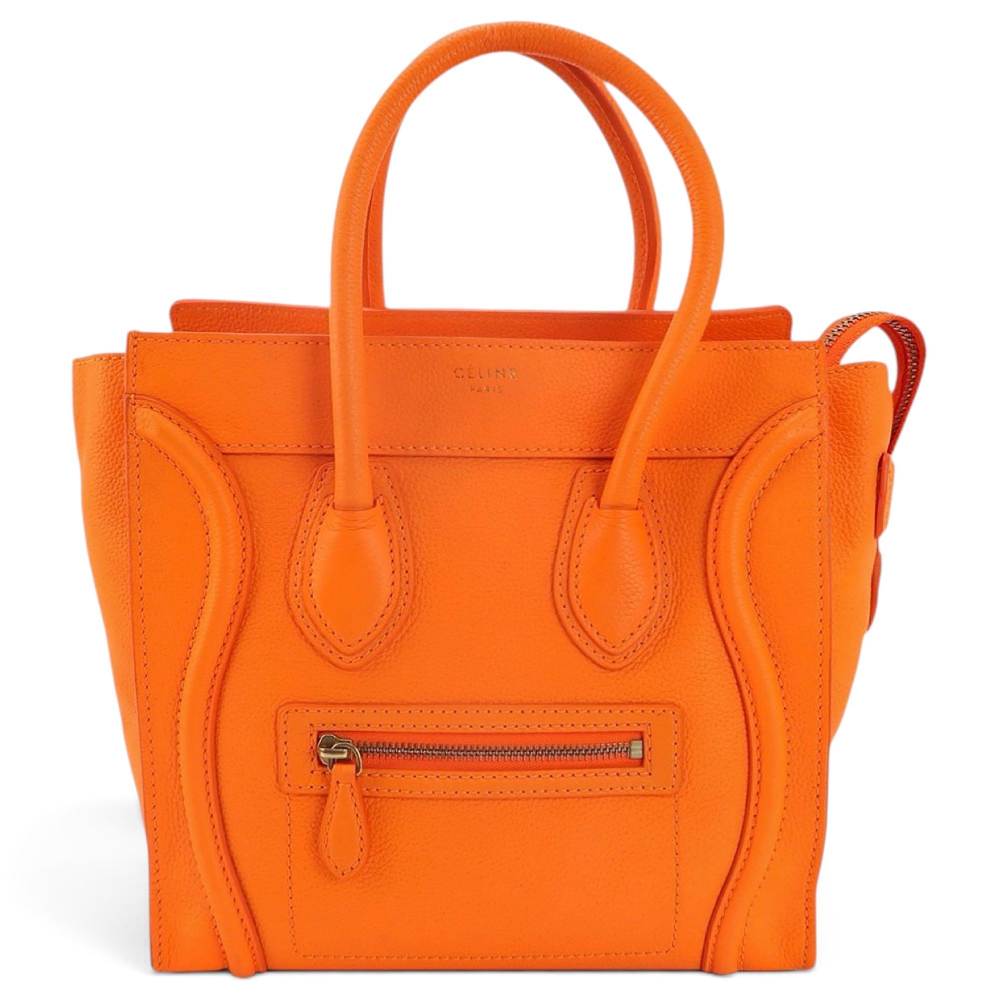 Luggage leather handbag