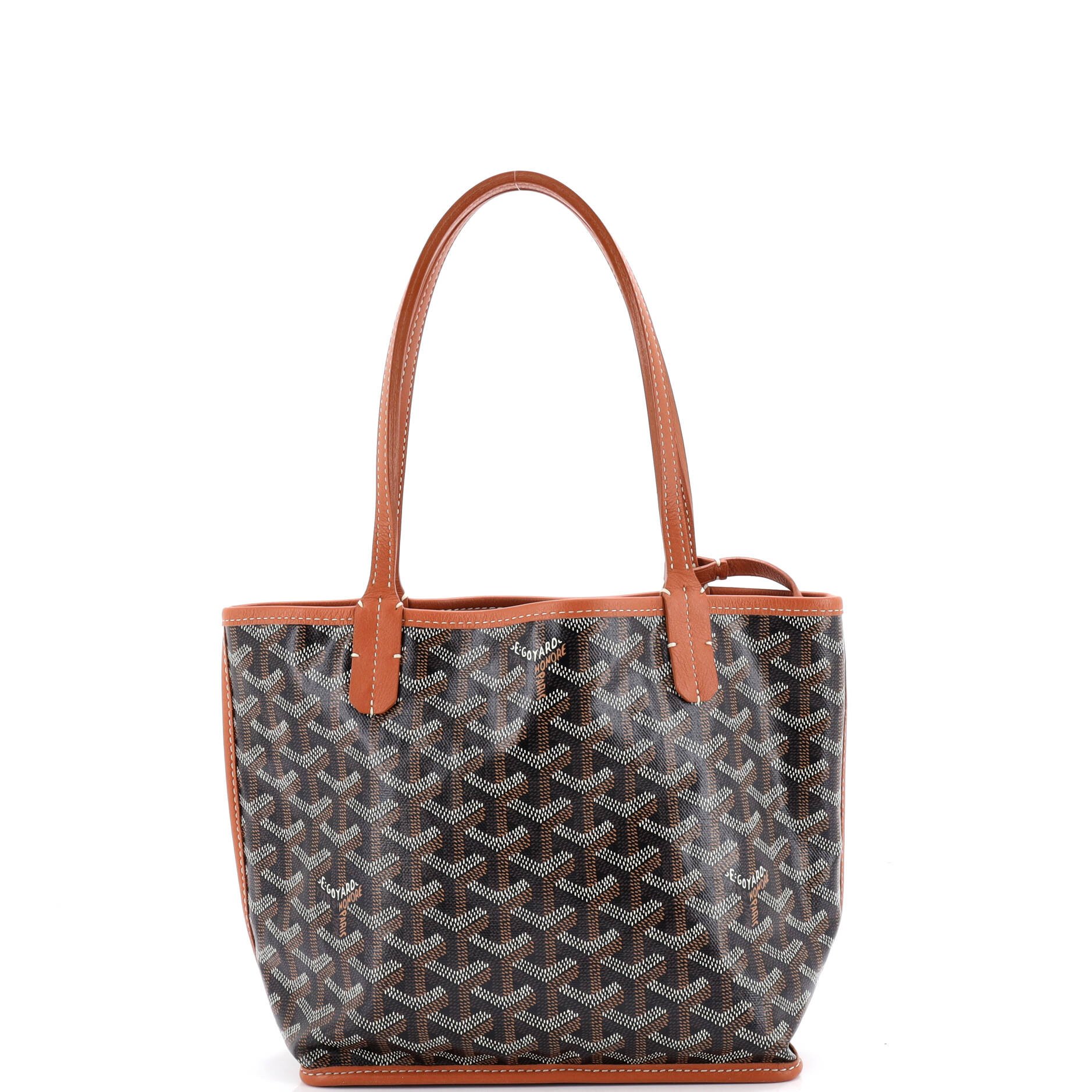 Goyard Anjou Reversible Tote Coated Canvas Mini
