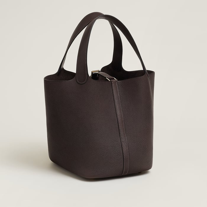 Ébène Picotin Lock 22 Bag