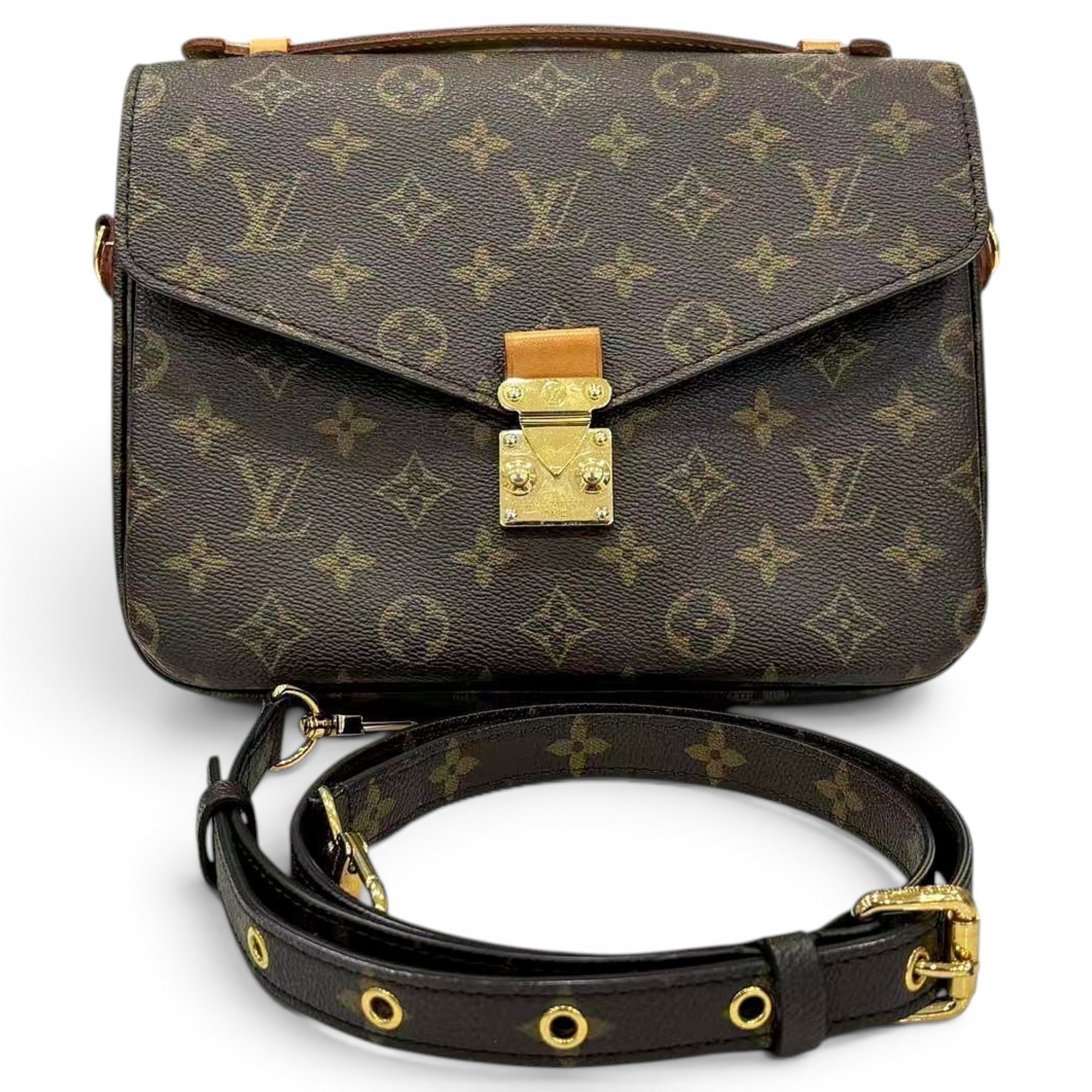 Metis leather handbag