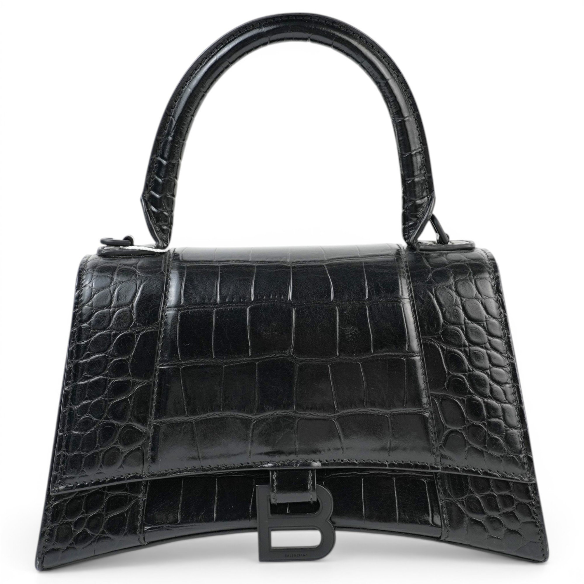 Balenciaga Hourglass leather handbag