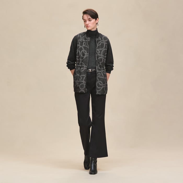 Gris Charbon "Palefroi Remix" Reversible Long Vest