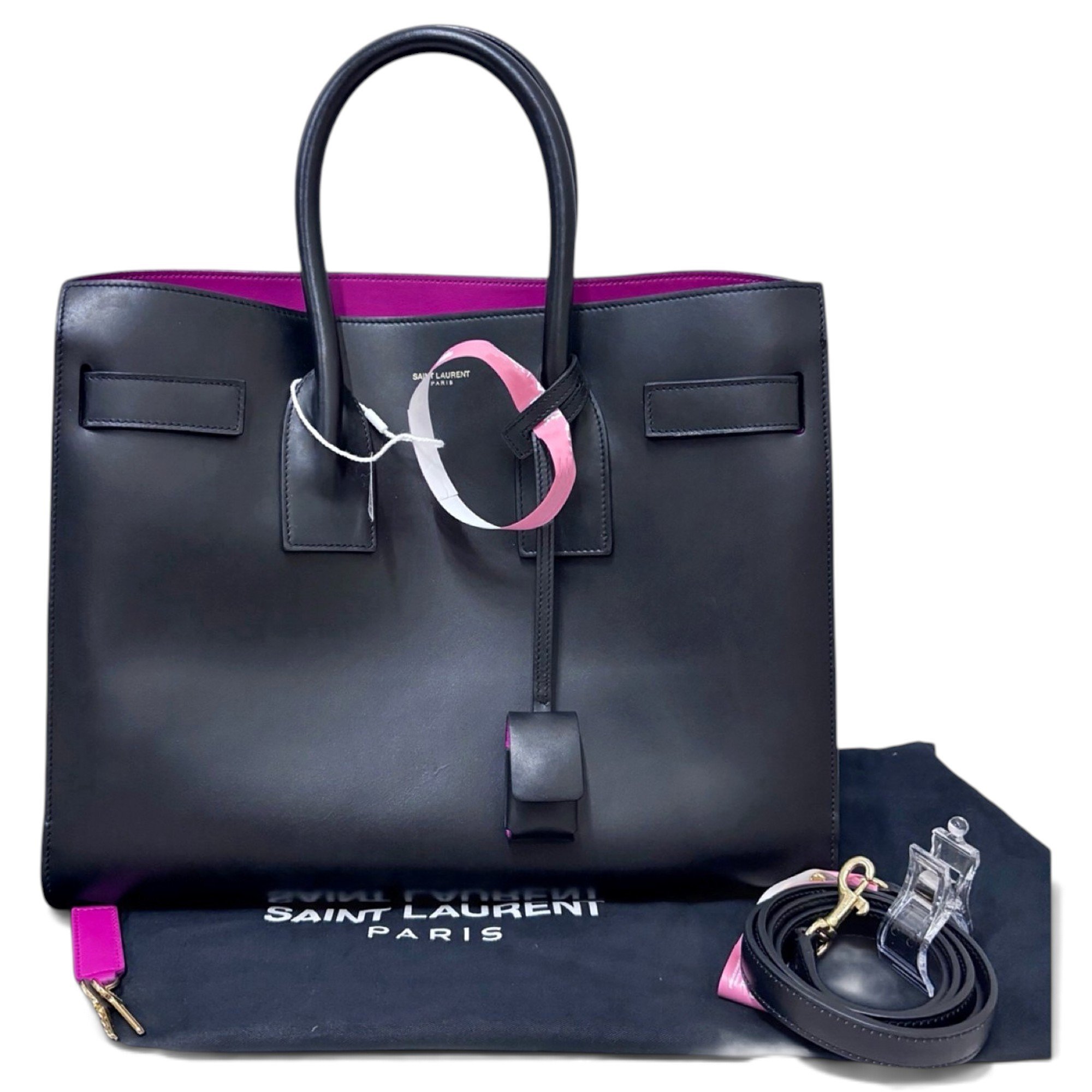 Sac de Jour leather tote