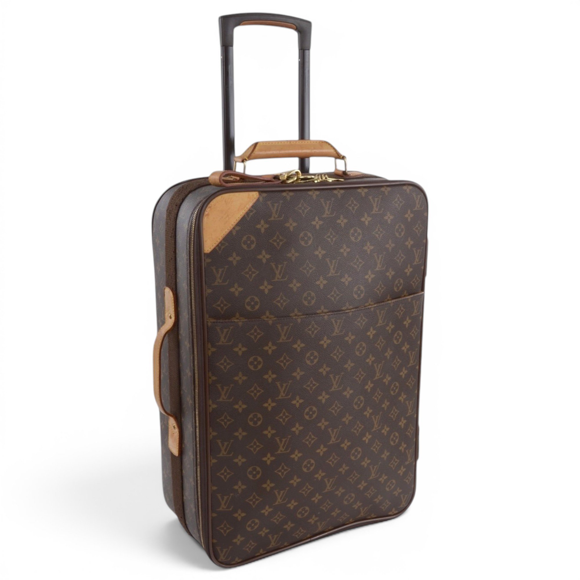 Pegase leather travel bag